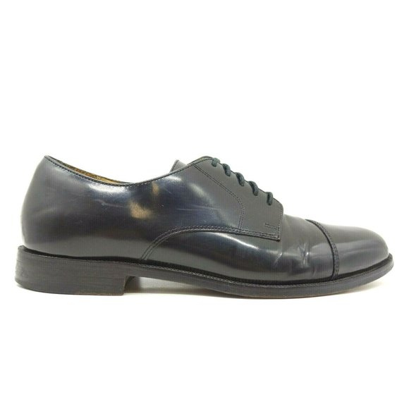 Cole Haan Black Leather Cap Toe Lace Up Oxfords Shoes Men\'s 10.5 D main image 6